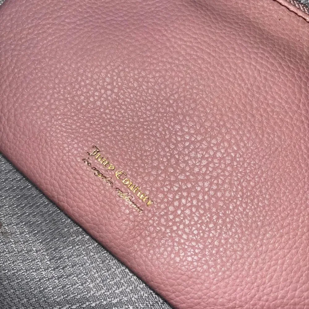 Juicy-couture Women's Pink Zipper Pouch